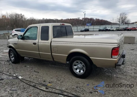 2000 Ford Ranger Super Cab из США, поврежденный, VIN 1FTYR14X6YTA35030
